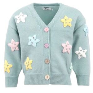 Lola and the Boys - Charming Starry Kids Cardigan